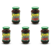 Pack of 5 - Mother's Recipe Gongura Red Chili Pickle - 300 Gm (10 Oz) [Fs]