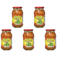 Pack of 5 - Mother's Recipe Mango Pickle Mild - 500 Gm (1.1 Lb)