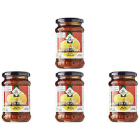 Pack of 4 - 24 Mantra Organic Lemon Pickle With Garlic - 10.58 Oz (0.66 Lb)