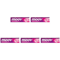 Pack of 5 - Moov Pain Relief Cream - 50 Gm (1.76 Oz)