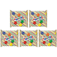 Pack of 5 - Parle Poppins Fruit Flavored Rolls - 100 Gm (3.5 Oz)
