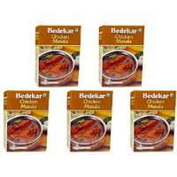 Pack of 5 - Bedekar Chicken Masala - 75 Gm (2.6 Oz)