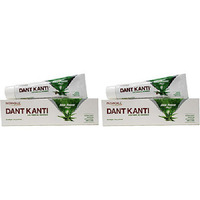 Pack of 2 - Patanjali Dant Kanti Aloe Power Toothpaste - 150 Gm (5.29 Oz)