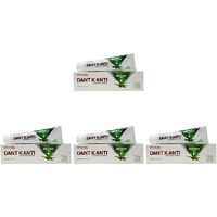 Pack of 4 - Patanjali Dant Kanti Aloe Power Toothpaste - 150 Gm (5.29 Oz)