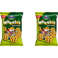 Pack of 2 - Balaji Wheelos Masala Flavour - 45 Gm (1.58 Oz)