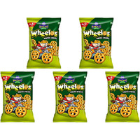 Pack of 5 - Balaji Wheelos Masala Flavour - 45 Gm (1.58 Oz)