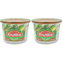 Pack of 2 - Krutika Natural Jaggery - 1 Kg (2.2 Lb)