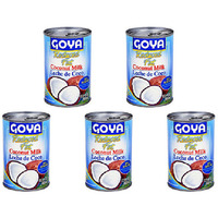 Pack of 5 - Goya Light Coconut Milk - 13.5 Oz (400 Ml)