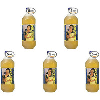 Pack of 5 - Idhayam Sesame Oil - 17 Fl Oz (500 Ml)