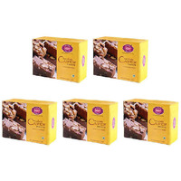 Pack of 5 - Karachi Bakery Two Majestic  Chocolate Cashew Biscuit - 400 Gm (14 Oz)