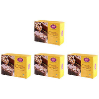 Pack of 4 - Karachi Bakery Two Majestic  Chocolate Cashew Biscuit - 400 Gm (14 Oz)