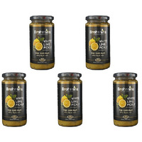 Pack of 5 - Brahmins White Lime Pickle - 400 Gm (14.1 Oz)