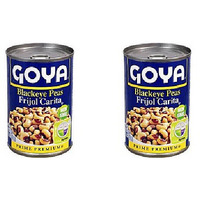 Pack of 2 - Goya Blackeye Peas - 15.5 Oz (439 Gm)