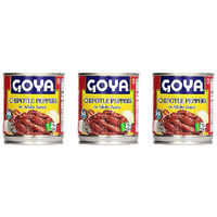 Pack of 3 - Goya Chipotle Peppers - 7 Oz (198 Gm)