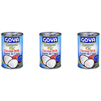 Pack of 3 - Goya Light Coconut Milk - 13.5 Oz (400 Ml)