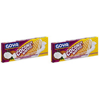 Pack of 2 - Goya Coconut Wafers - 4.94 Oz (140 Gm)