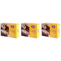 Pack of 3 - Karachi Bakery Two Majestic  Chocolate Cashew Biscuit - 400 Gm (14 Oz)