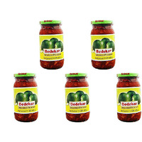 Pack of 5 - Bedekar Mango Chilli Pickle - 400 Gm (14 Oz)