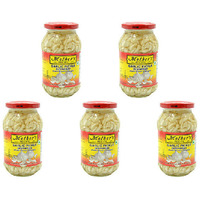 Pack of 5 - Mother's Recipe Garlic Pickle In Vinegar - 500 Gm (1.1 Lb)