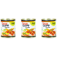 Pack of 3 - Aara Soya Chaap In Brine - 850 Gm (30 Oz)