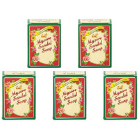 Pack of 5 - Mysore Sandal Soap - 100 Gm (3.5 Oz)