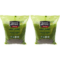 Pack of 2 - Indias Nature Organic Moong Whole - 4 Lb (1.81 Kg)