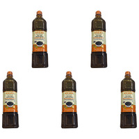 Pack of 5 - Avani 100% Pure Kachi Ghani Mustard Oil - 1 L (33.8 Fl Oz)