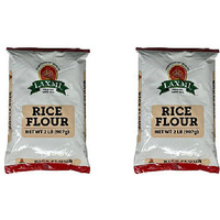 Pack of 2 - Laxmi South Indian Rice Flour - 2 Lb (907 Gm)