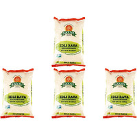 Pack of 4 - Laxmi Idli Rava Rice Flour Coarse - 2 Lb (907 Gm)