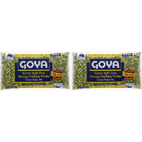 Pack of 2 - Goya Green Split Peas - 1 Lb (454 Gm)