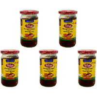 Pack of 5 - Telugu Mango Ginger Pickle - 300 Gm (10.58 Oz)