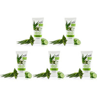 Pack of 5 - Reshma Cucumber & Aloe Vera Face Wash - 150 Ml (5.07 Oz)