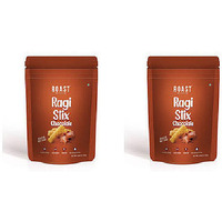 Pack of 2 - Roast Foods Ragi Stix Chocolate - 100 Gm (3.52 Oz)