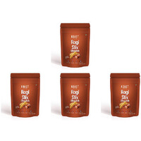 Pack of 4 - Roast Foods Ragi Stix Chocolate - 100 Gm (3.52 Oz)