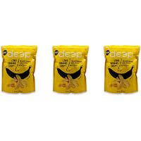 Pack of 3 - Deep Long Banana Chips Black Pepper - 200 Gm (7 Oz)