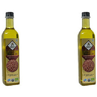 Pack of 2 - 24 Mantra Organic Peanut Oil - 500 Ml (16.9 Fl Oz)