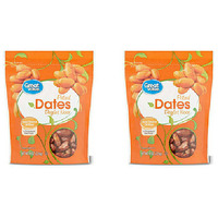 Pack of 2 - Great Value Pitted Deglet Noor Dates - 8 Oz (226 Gm)