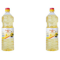 Pack of 2 - Patanjali Sunflower Oil - 33.81 Fl Oz (1 L)