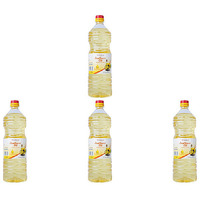 Pack of 4 - Patanjali Sunflower Oil - 33.81 Fl Oz (1 L)