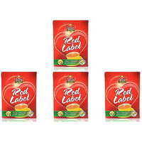Pack of 4 - Brook Bond Red Label Natural Care - 250 Gm (8.81 Oz)