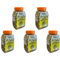 Pack of 5 - Just Organik Organic Green Cardamom Jar - 120 Gm (4.23 Oz)
