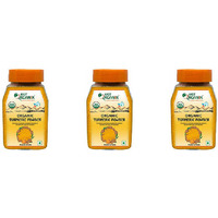 Pack of 3 - Just Organik Organic Turmeric Powder Jar - 200 Gm (7 Oz)