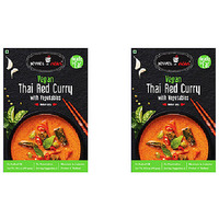 Pack of 2 - Jewel Of Asia Vegan Thai Red Curry With Vegetables - 300 Gm (10.58 Oz)