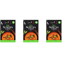 Pack of 3 - Jewel Of Asia Vegan Thai Red Curry With Vegetables - 300 Gm (10.58 Oz)