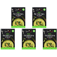 Pack of 5 - Jewel Of Asia Vegan Thai Green Curry With Vegetables - 300 Gm (10.58 Oz)
