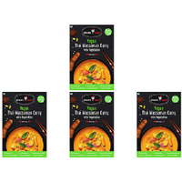 Pack of 4 - Jewel Of Asia Vegan Thai Massaman Curry With Vegetables - 300 Gm (10.58 Oz)
