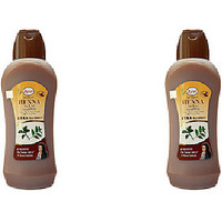 Pack of 2 - Ayur Herbals Henna Tulsi Shampoo - 1 L (33.81 Fl Oz)