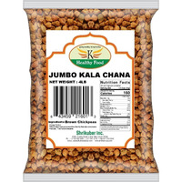 HEALTHY FOODS JUMBO KALA CHANA 4LB