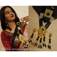 Murli necklace, Indian jewellery, Bollywood celebrity, beads jewellery set, gifts for her, wedding jewellery