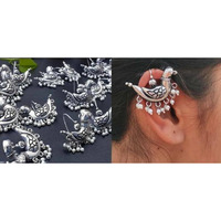 Nothing can beat the basic stud earrings when it comes to smartness quotient. Our leafy Silver Oxidized Studs Earrings, Minimal and to the point, these earrings impart an effortless take to accessorising. These earrings are just what you need to complete a casual denim look or breezy dresses on hot summer days.